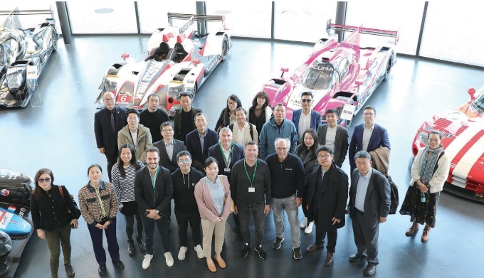 法国中国工商会代表团访问南法