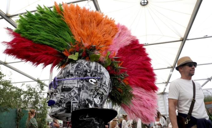 切尔西花展在伦敦正式对公众开放