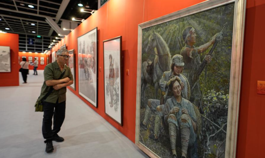 纪念抗战胜利80周年名家名作展在港举办