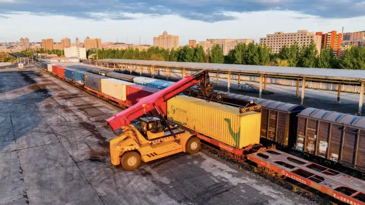 2026年一季度绥芬河铁路口岸中欧班列增长达164%