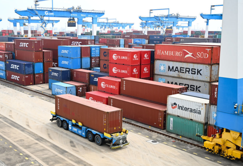 今年2月欧盟对美货物出口延续跌势同比下降逾两成